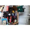 Image 1 : Selection of hand tools and accessories including Motomaster 100/15/2A-6&12v Automatic battery charg