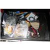Image 13 : Set of Sears Craftsman 9 drawer cabinets and contents including socket sets, screwdrivers, pliers, h