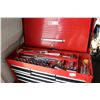 Image 2 : Set of Sears Craftsman 9 drawer cabinets and contents including socket sets, screwdrivers, pliers, h