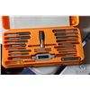 Image 2 : Metric and Standard tap and die set and a partial drill index