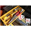Image 2 : Selection of plumbing tools including basin wrench, hose and pipe cutters, pipe crimpers, adjustable