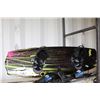 Image 1 : Redmon Liquid Force Trip 142 wake board, measures 141.9 x 43.8, comes with boots and bindings