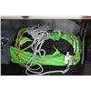 Image 1 : LA Ski Faction inflatable tow behind with 4 rider positions, includes tow rope