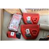 Image 1 : Milwaukee M12 Heated Gear power pack with battery, 2 chargers, and a set of bits