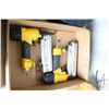 Image 1 : 2 air tools including nailer model 8042509 and stapler model 8033177, both are 18g and take 5/8-2" n