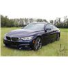 Image 1 : 2018 BMW 440i twin power turbo, automatic transmission with paddle shift, blue exterior, cream and b