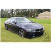 Image 2 : 2018 BMW 440i twin power turbo, automatic transmission with paddle shift, blue exterior, cream and b