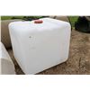 Image 1 : Schutz 1000L/275gal water tank with shutoff valve and, 46"x39"x48"
