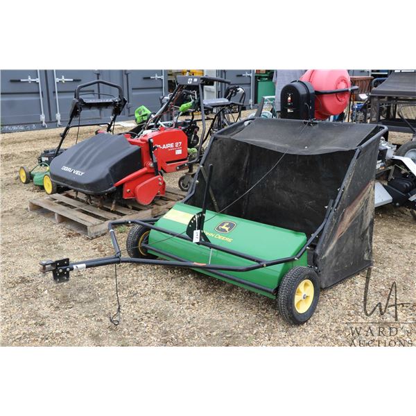 John Deer 42" pull type sweeper