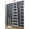 Image 1 : 10' aluminum A-Frame step ladder