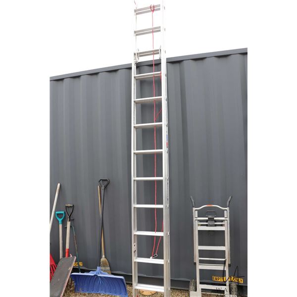 Werner 24' aluminum extension ladder