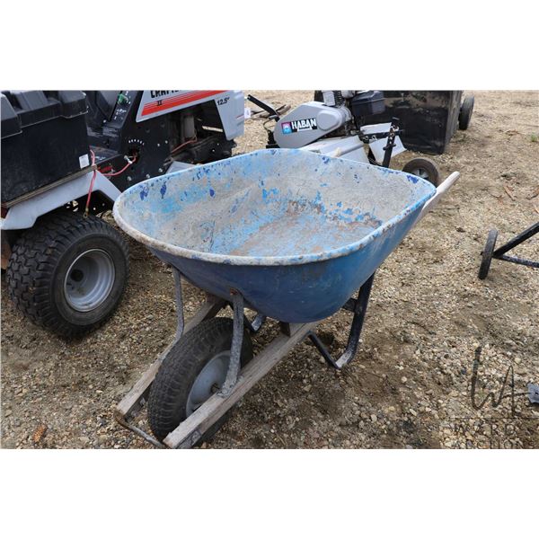 Contractors metal wheelbarrow