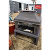Image 1 : Metal encased outdoor wood fireplace, 46" high, 40" wide, 22" deep