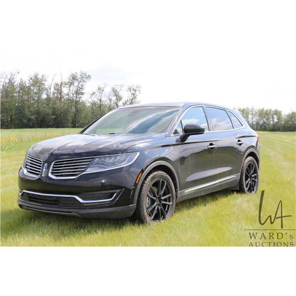 2016 Lincoln MKX AWD 3.7l V6, automatic transmission, 4 door, black exterior and interior, Envy rims