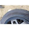 Image 4 : Set of 4 Black Hawk Iceprey HW06 studded snow tires, 275/60R20, mounted on multifit gunmetal aluminu