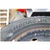 Image 4 : Set of 4 Hancook Pike RW11 snow tires, P265/65R18 on steel rims