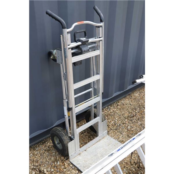 COSCO Heavy duty aluminum convertible 2/4 wheel dolly