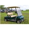 Image 4 : The Tradition Club Car 2 seater gas powered golf cart, includes rain cover, runs and drives VIN AGO5