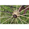 Image 5 : Antique Dump Rake, originally horse drawn and converted to be pulled by lot 205