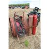Image 2 : Antique fire station extinguisher with 2 large nitrogen tanks