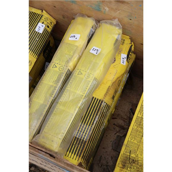 4 Quad packs and 2 single of ESAB Sureweld E7024 3/16x18 welding rod