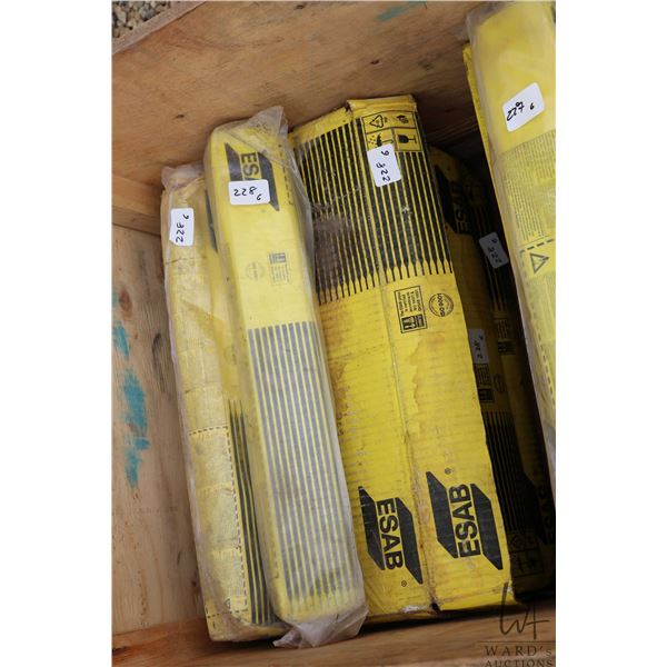 4 Quad packs and 2 single of ESAB Sureweld E7024 3/16x18 welding rod
