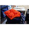Image 2 : Boxed Anderson Rapid Jack tire change system and a set of Woodys RV leveling blocks