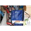 Image 1 : Boxed Anderson Rapid Jack tire change system and a set of Woodys RV leveling blocks