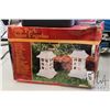 Image 2 : Twin pack of pagoda style solar garden lights and a Coleman propane lantern in hard case
