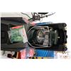 Image 3 : Twin pack of pagoda style solar garden lights and a Coleman propane lantern in hard case
