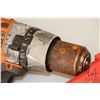 Image 3 : Selection of Rigid 18v battery operated tools including blower, 4" angle grinder, precision sander, 