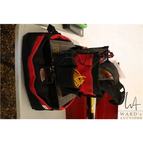 Selection of electrical tools and terminal connections