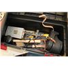 Image 4 : 2 tool boxes with assortment of tools including a Powerfist Reciprocating saw, working at time of ca