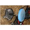 Image 3 : Motormaster hydraulic 1500lb motorcycle jack and a rolling shop stool