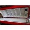 Image 2 : Excello Marketing Retro Fridge with Canadian motif, 5 adjustable shelves 60" tall x 24" wide x 22" d