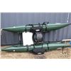 Image 1 : Catfish 10-1R StandUp single seater pontoon fishing boat with 2 oars and storage bags