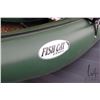 Image 2 : Catfish 10-1R StandUp single seater pontoon fishing boat with 2 oars and storage bags