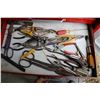 Image 13 : Beach brand mechanics top and bottom tool box with contents including flaring tool, new master craft