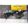 Image 2 : 3 Makita corded power tools including model GA6020 angle grinder, 6801DBV drywall screw driving and 