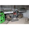Image 1 : Rockwell model 438-02-314-0186 bench grinder with tool sharpening attachments, working at time of ca