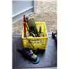 Image 1 : Selection of tools including #56 suregrip puller, AEG angle grinder, Powerfist 7in abrasive cutoff m