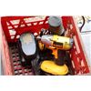 Image 3 : Selection of power tools including Black&Decker mouse sander/polisher, Dewalt orbital sander, Dewalt