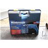 Image 1 : Mastercraft 1/2 hammer drill kit including drill, drill bits etc.. Fitted in molded case and appears