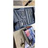 Image 2 : Mastercraft 1/2 hammer drill kit including drill, drill bits etc.. Fitted in molded case and appears