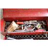 Image 3 : Portable toolbox with selection of ratchets and sockets, half full drill index and new in package 8 
