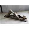 Image 4 : 3 wood planes including Bailey No.5, Miller Falls No.14-01B, and a Dunlap