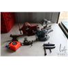 Image 1 : Selection of bench vices, small anvil and a clamp