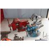 Image 2 : Selection of bench vices, small anvil and a clamp
