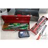 Image 1 : 2 portable tool boxes with selection of wrenches, pliers, screw driving etc..