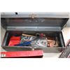 Image 3 : 2 portable tool boxes with selection of wrenches, pliers, screw driving etc..